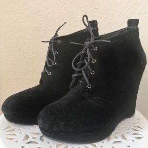 Wedge Booties